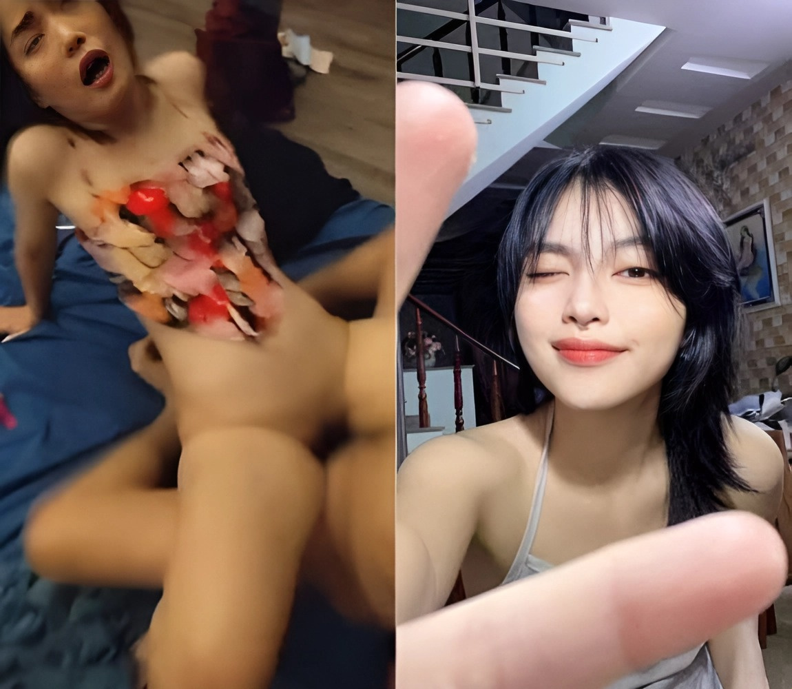 어린 Nghi와의 그룹 플레이는 매우 성적인 것입니다.